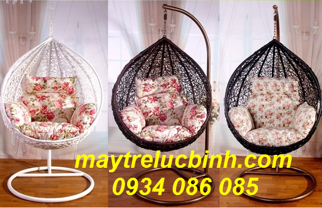 Plastic imitation rattan swing S168